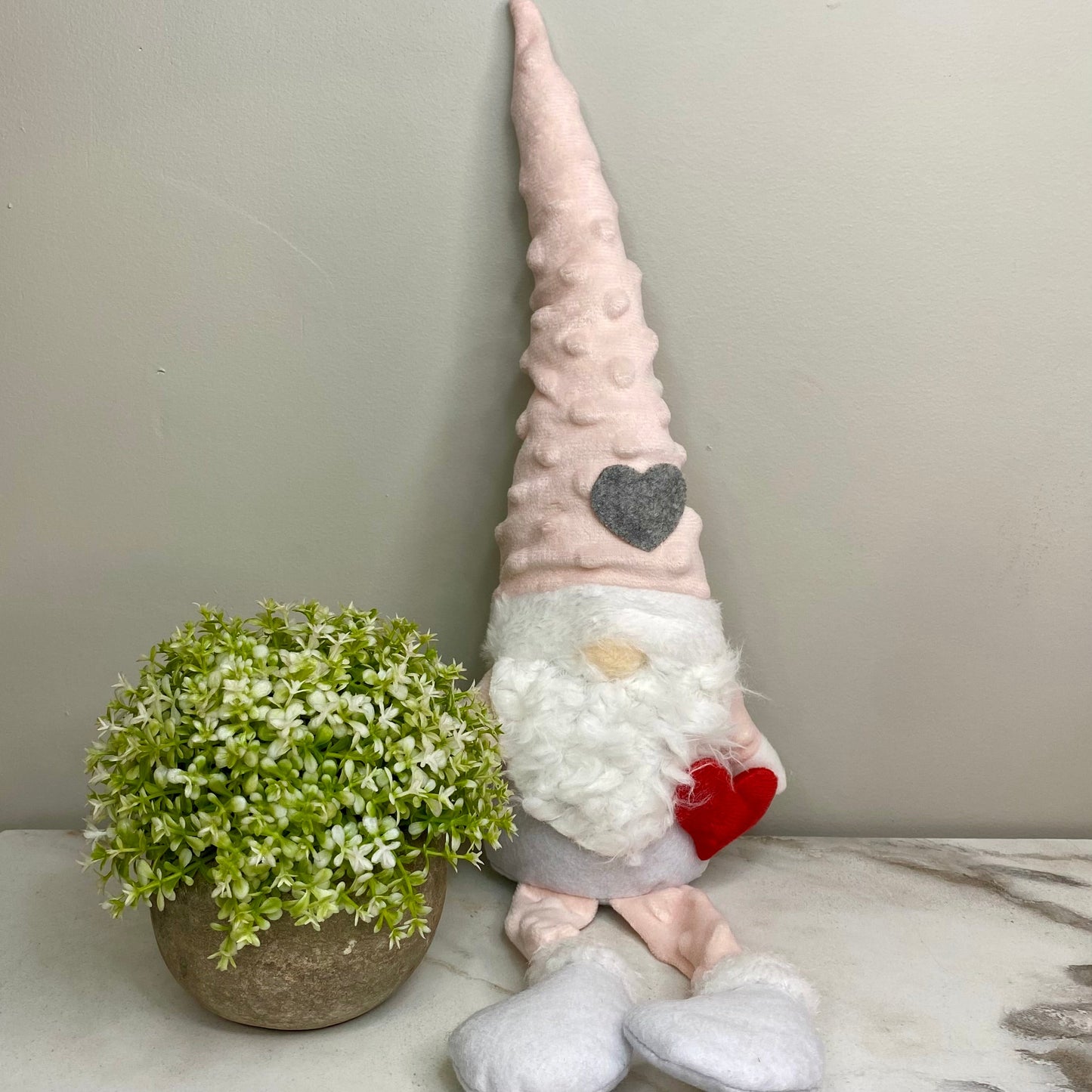 Gnome Decor - Valentine’s Day - Tall Hat