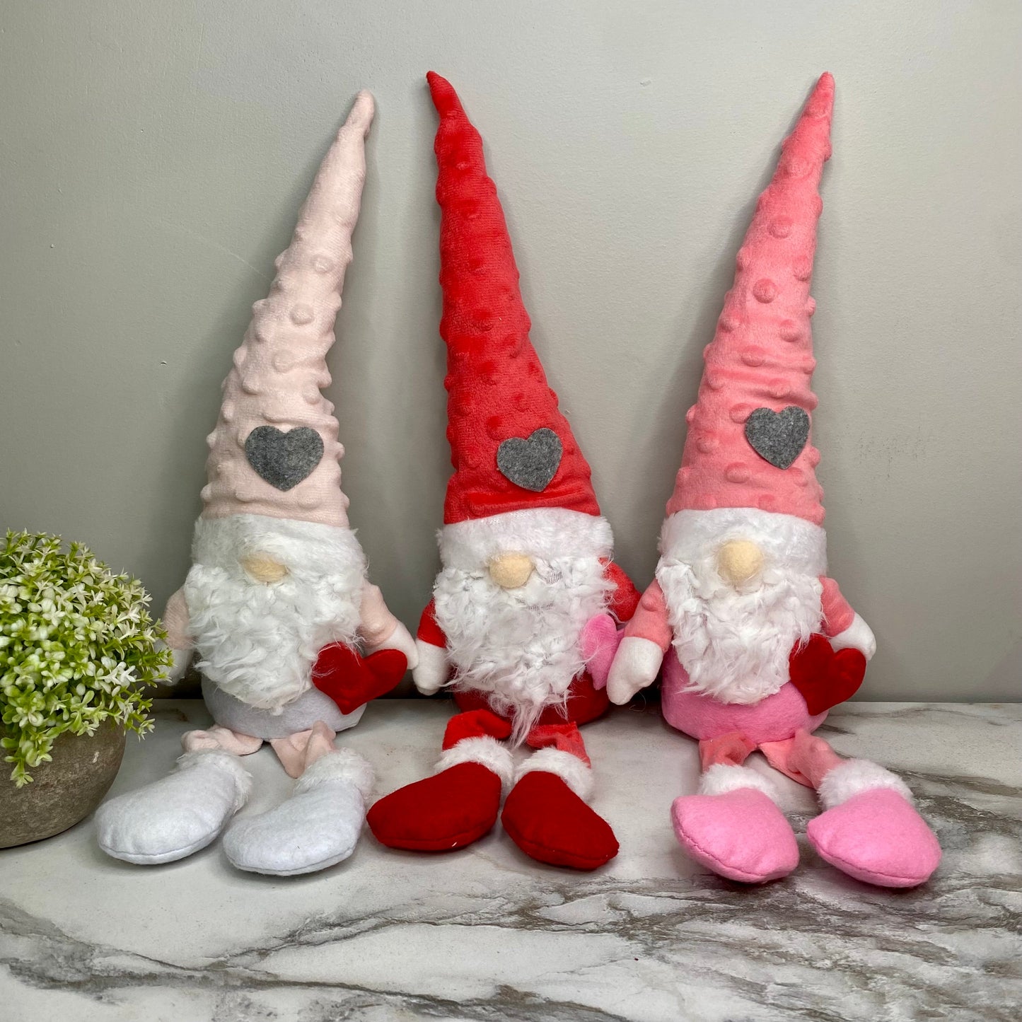 Gnome Decor - Valentine’s Day - Tall Hat