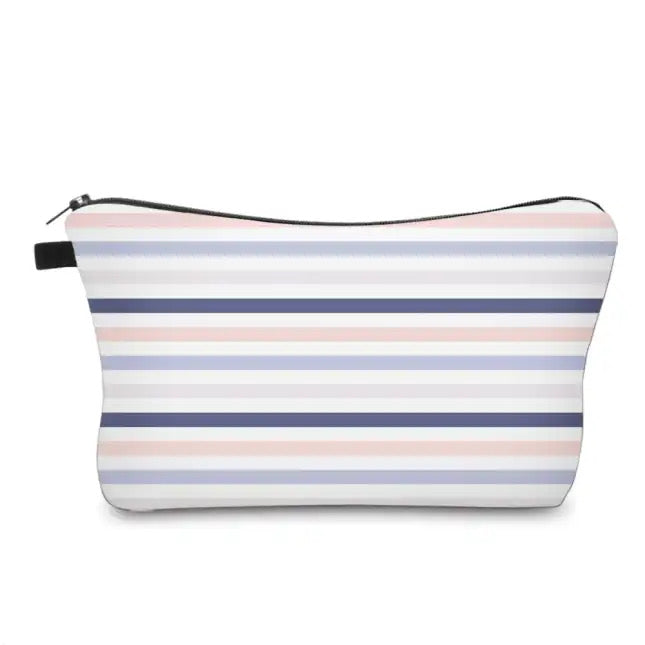 Pouch - Stripes, Lavender