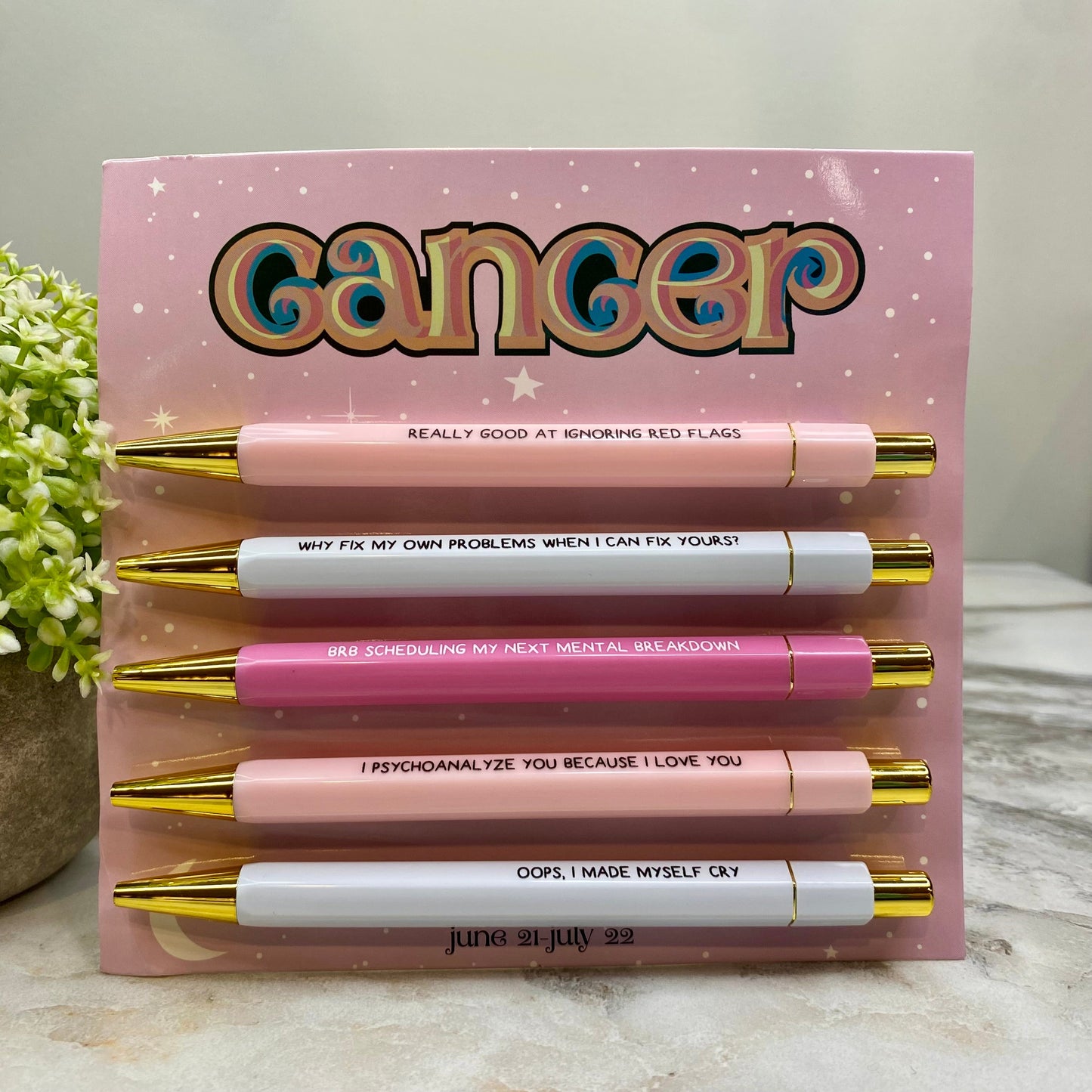 Pen Set - Cancer