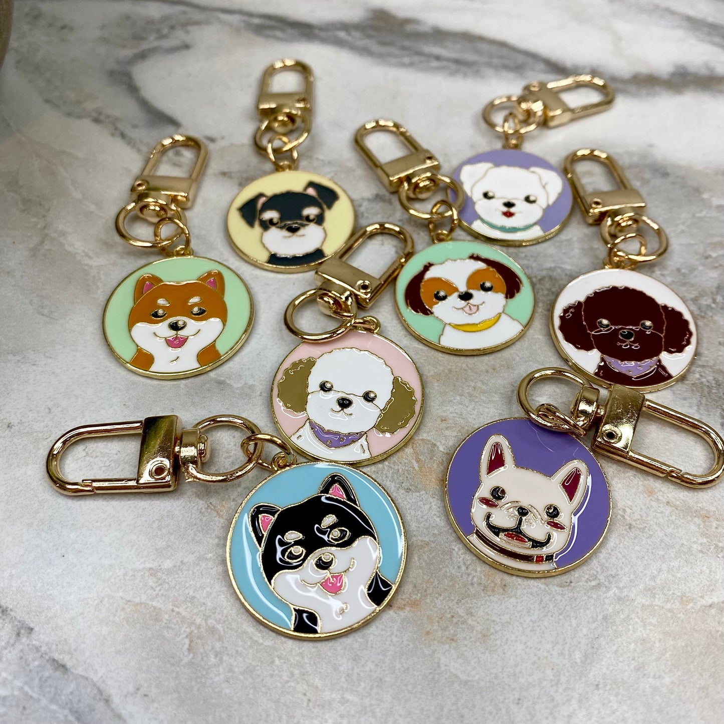 Keychain - Dog Charm