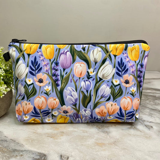 Pouch - Floral Tulips