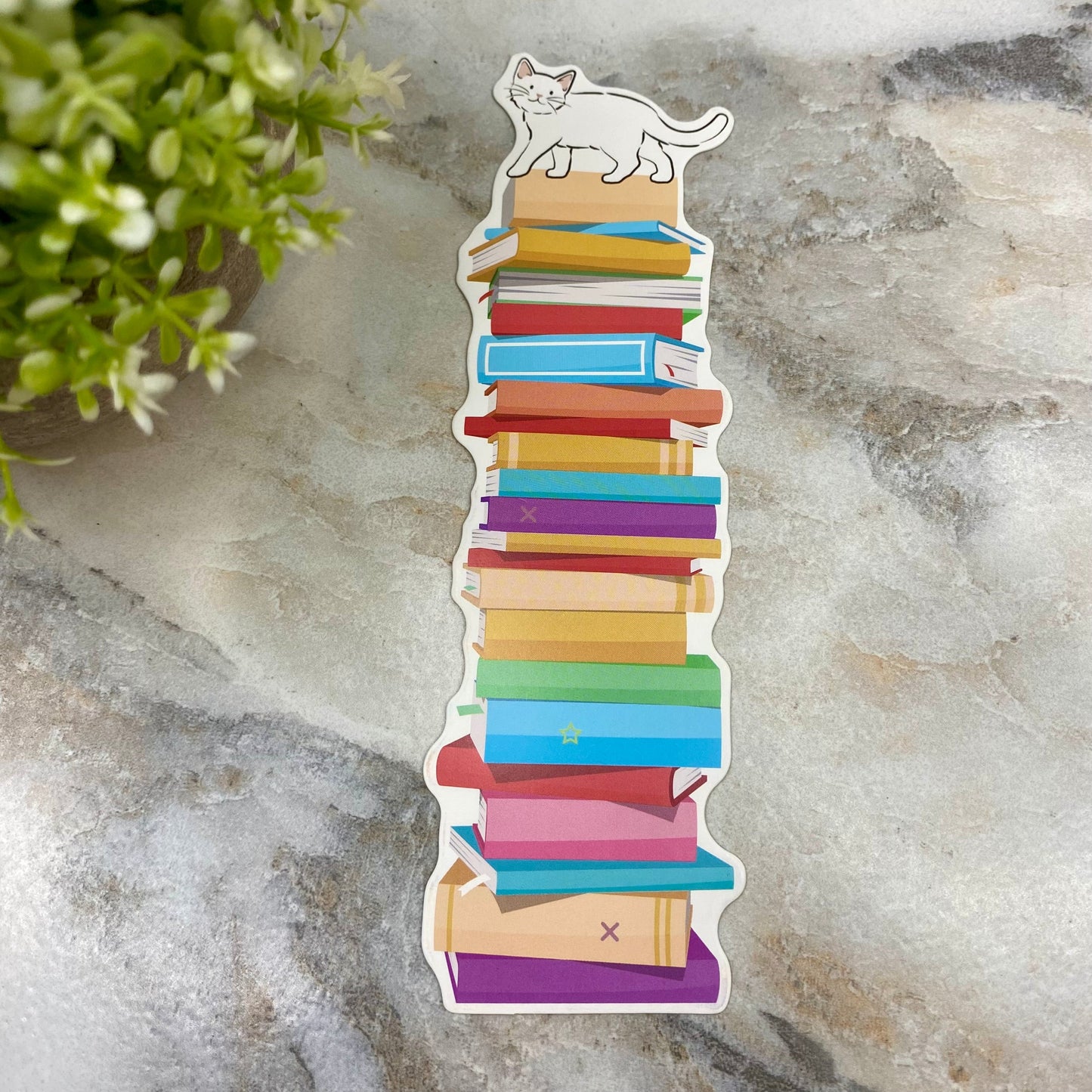 Bookmark - Cats & Books - #11