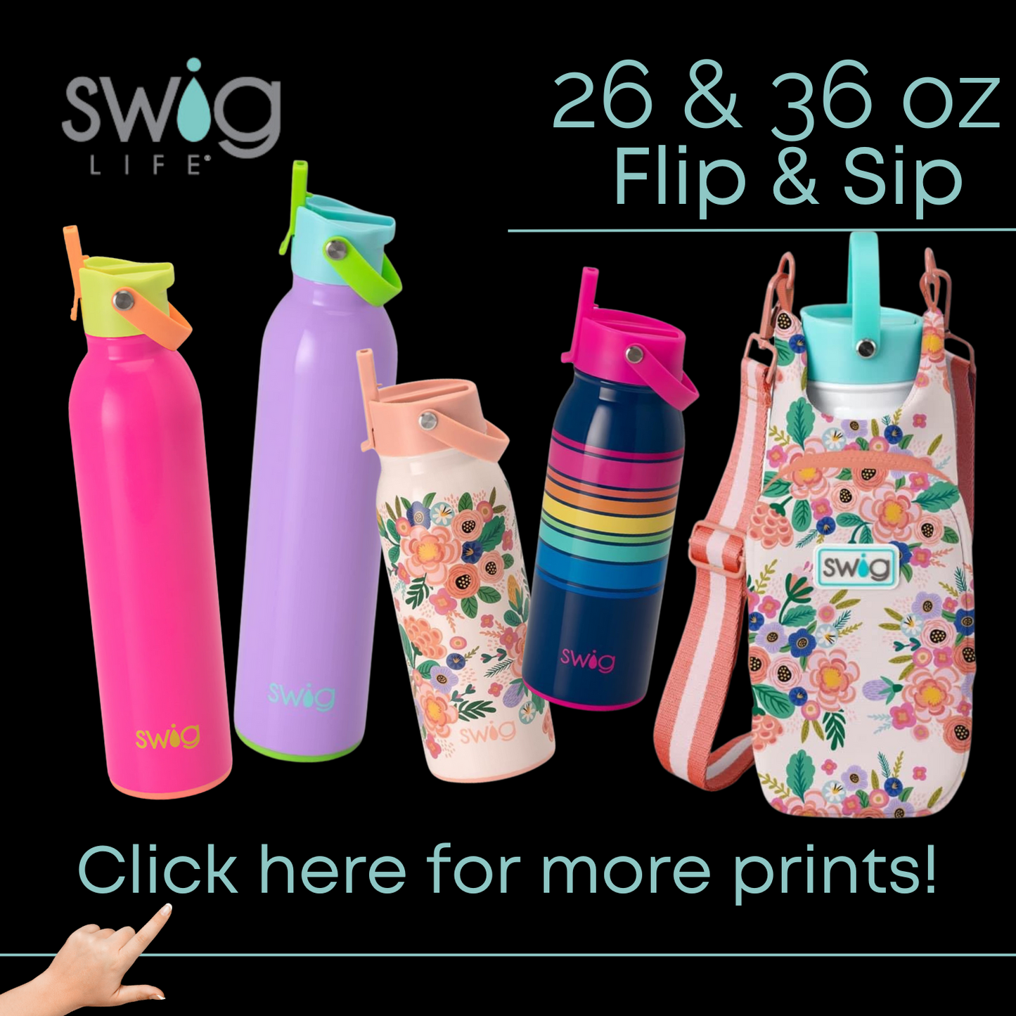 Swig Flip & Sips 26oz & 36oz