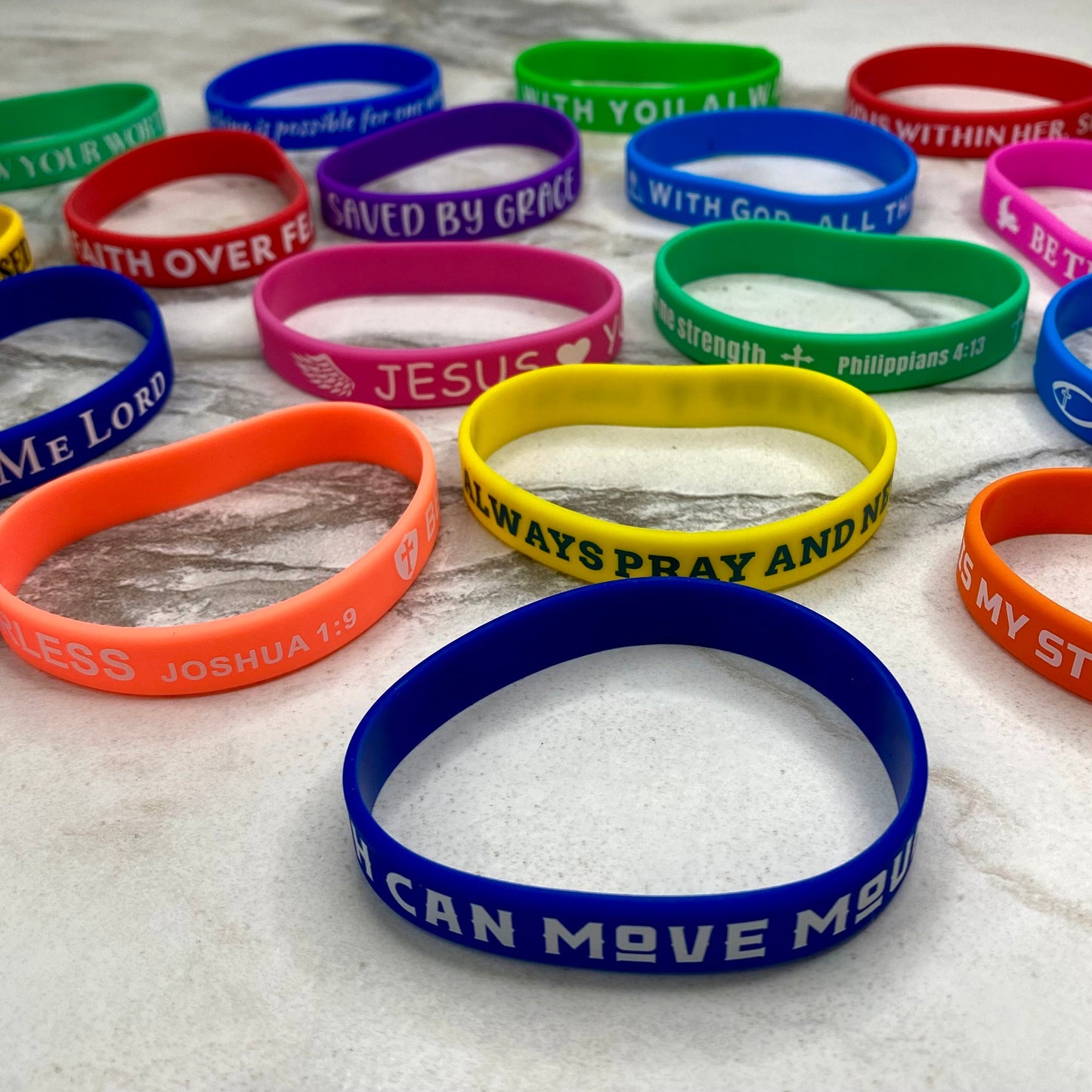 Silicone Bracelet - Religious