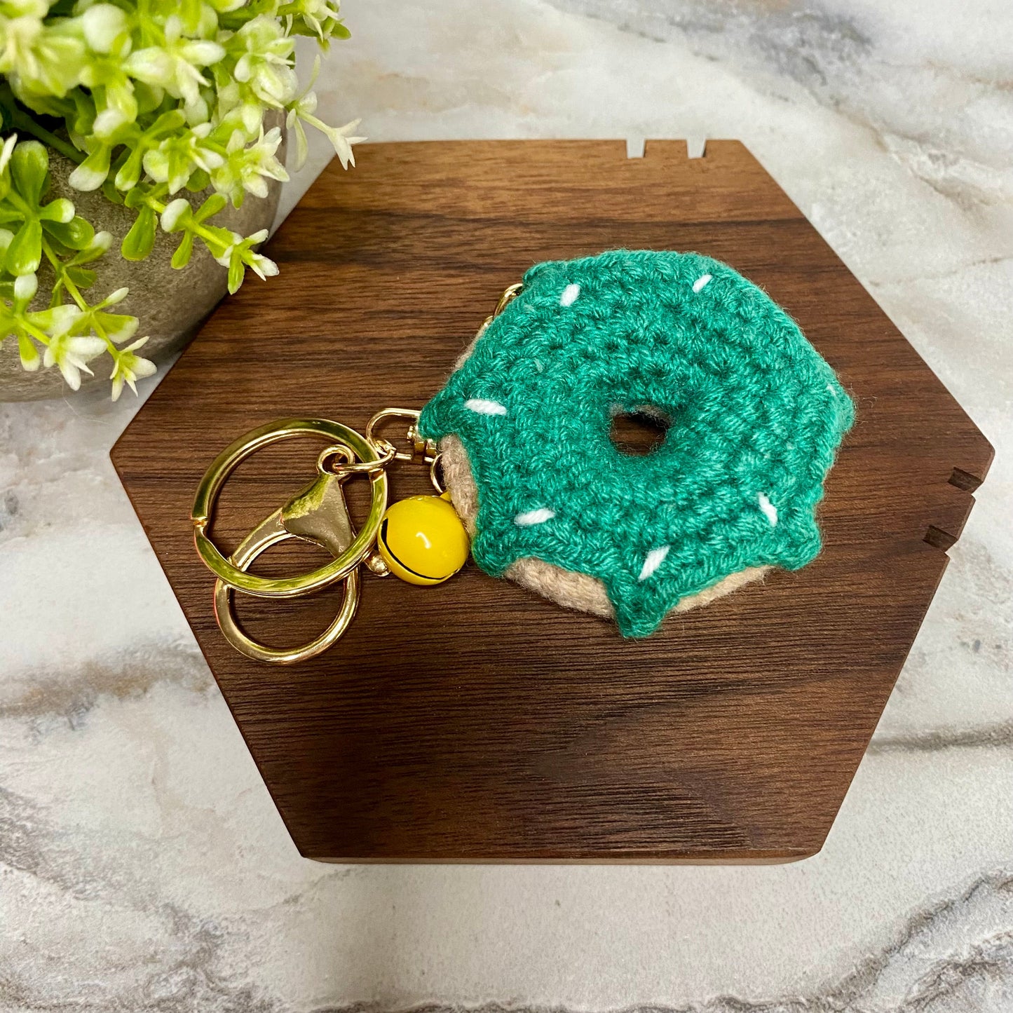 Keychain - Crochet Donuts