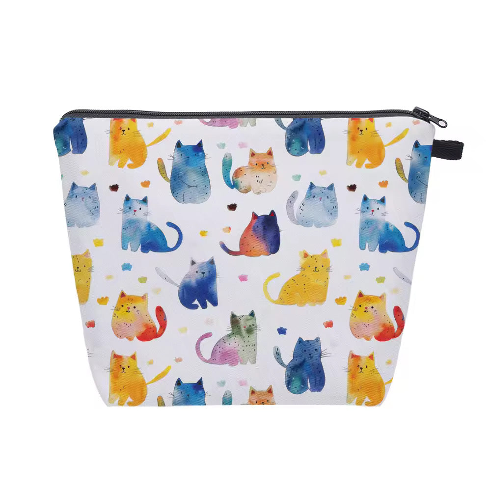 Pouch XL - Watercolor Cats