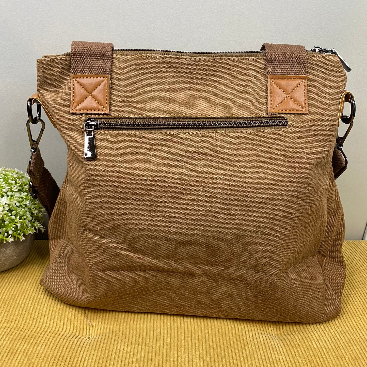 Caitlin - Canvas Satchel