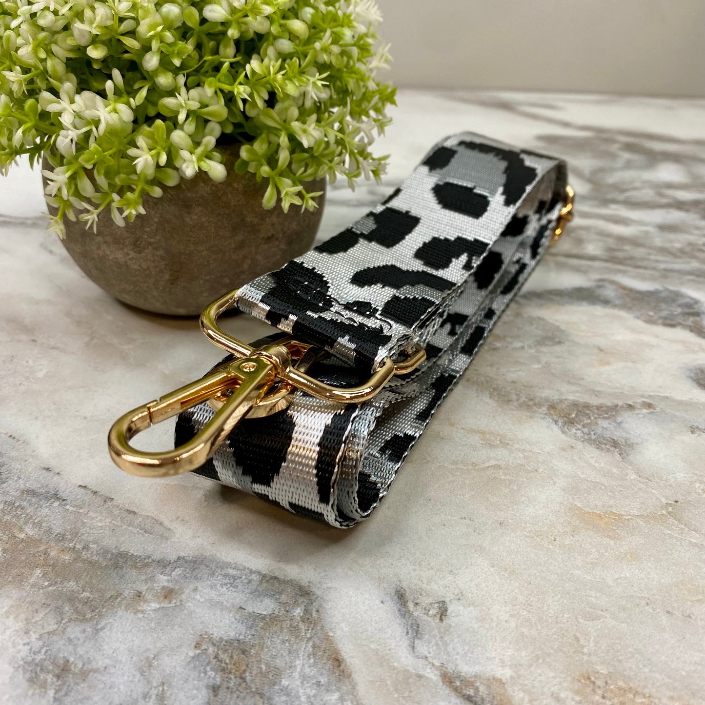 Replacement Strap - Silver Animal Print