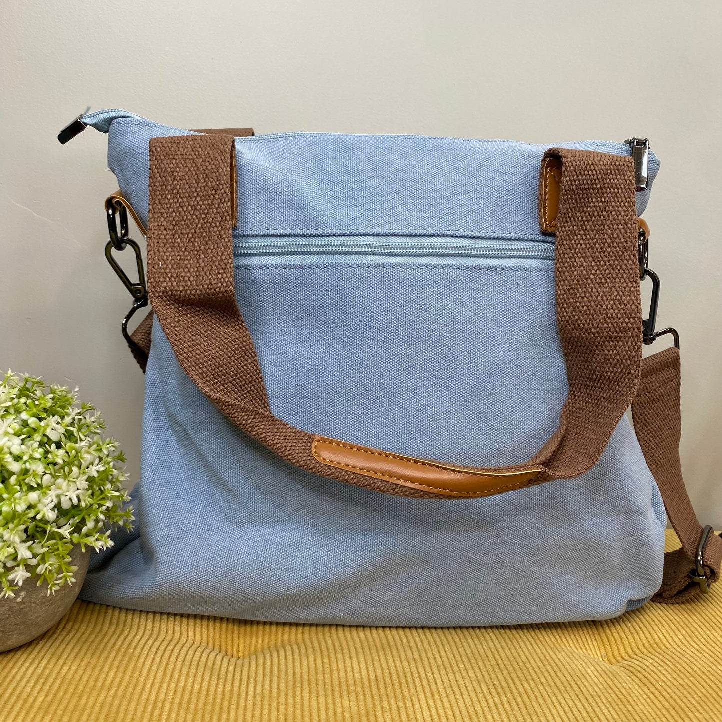 Caitlin - Canvas Satchel