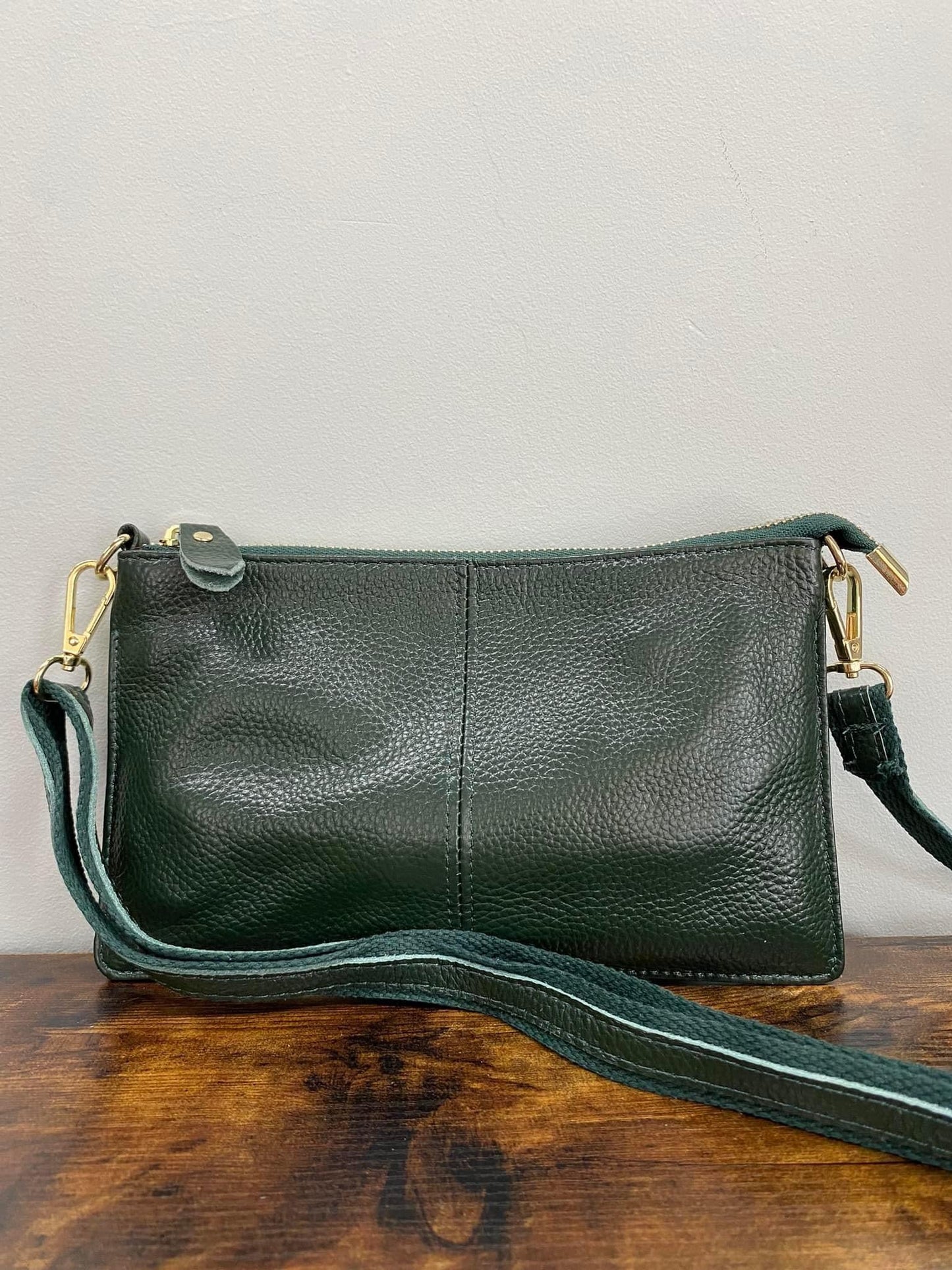 Megan Clutch Crossbody - Genuine Leather