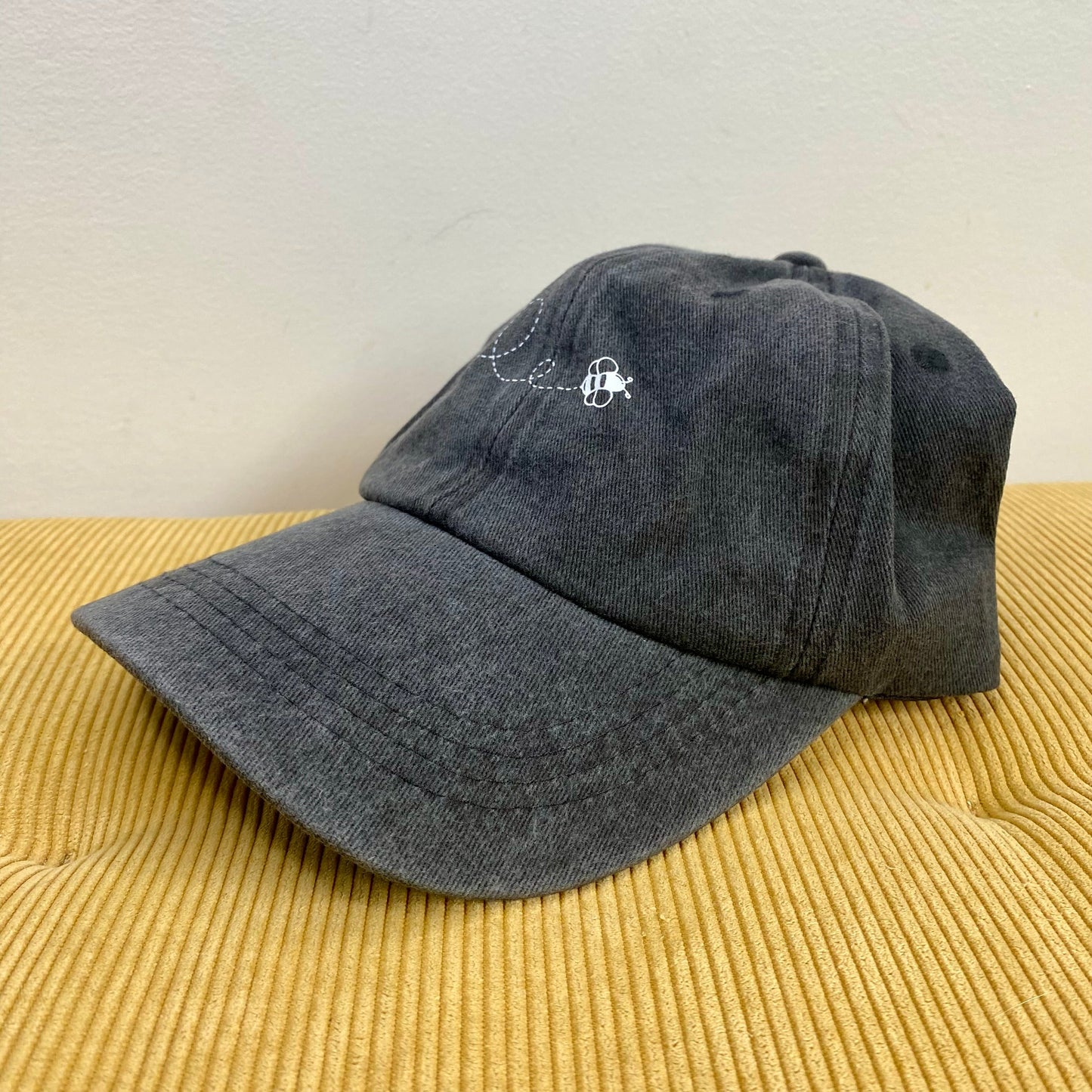 Hat - Charcoal Gray Bee