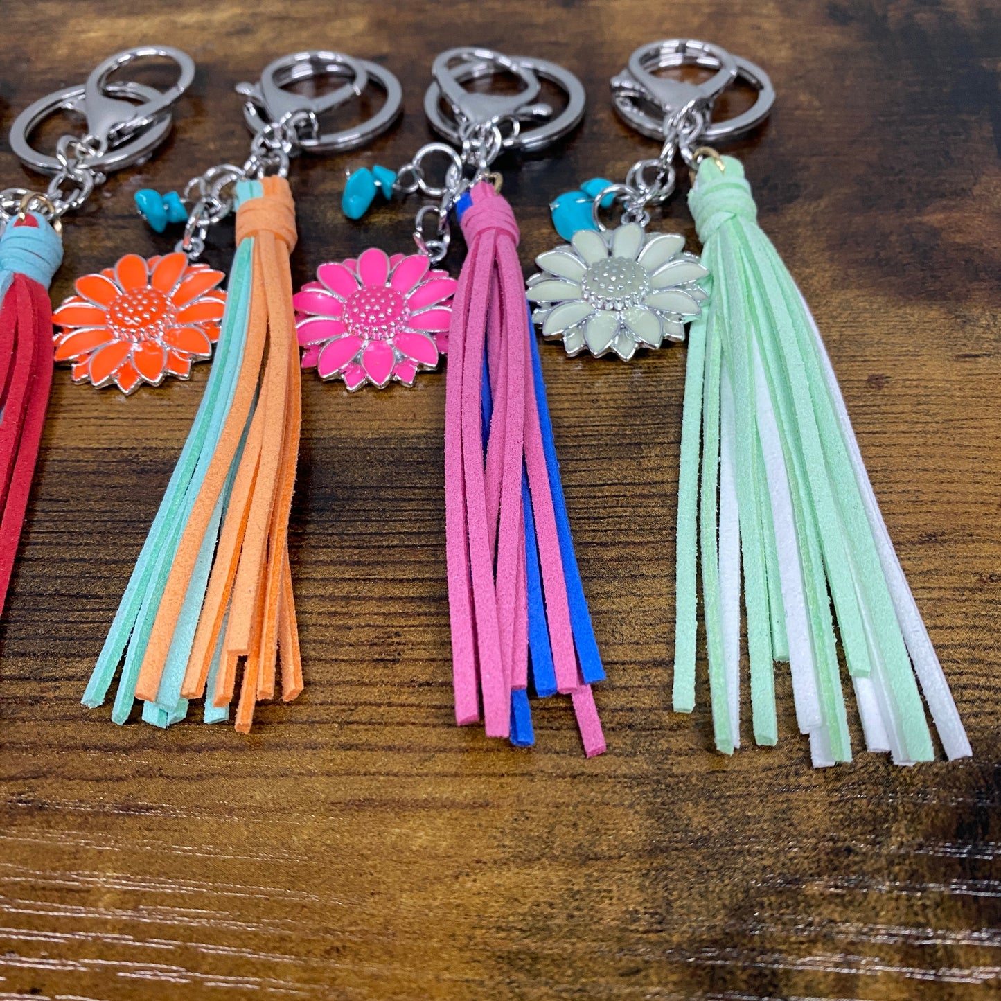 Keychain - Sunflower Tassel